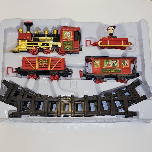NEW Disney Mickey Mouse Holiday Express Train Set - Ready to Play Christmas Set - Picture 8 of 8